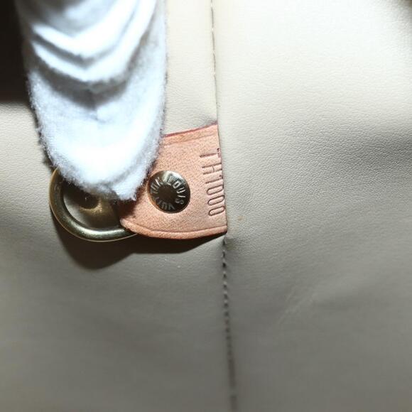 LOUIS VUITTON Monogram Vernis Houston Hand Bag Beige M91004 - Picture 13 of 13